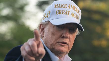 Trump hat die „Atlantic“-Redaktion mehrfach beschimpft. Nun sprach er unter anderem mit dem Chefredakteur.