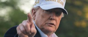 Trump hat die „Atlantic“-Redaktion mehrfach beschimpft. Nun sprach er unter anderem mit dem Chefredakteur.