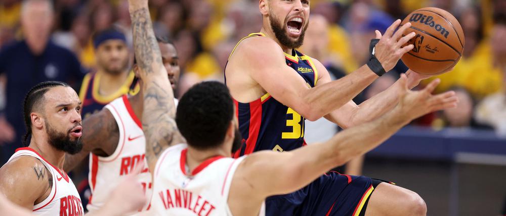 Stephen Curry war spät für die Warriors zur Stelle.