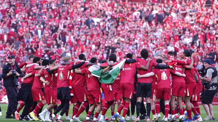 Der FC Liverpool ist seit Sonntag zum 20. Mal englischer Fußball-Meister.