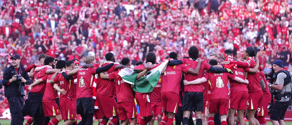 Der FC Liverpool ist seit Sonntag zum 20. Mal englischer Fußball-Meister.