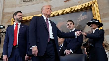 Trump wurde am 20. Januar vereidigt. (Archivbild)