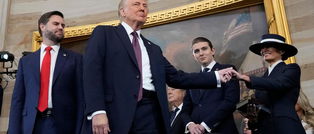 Trump wurde am 20. Januar vereidigt. (Archivbild)