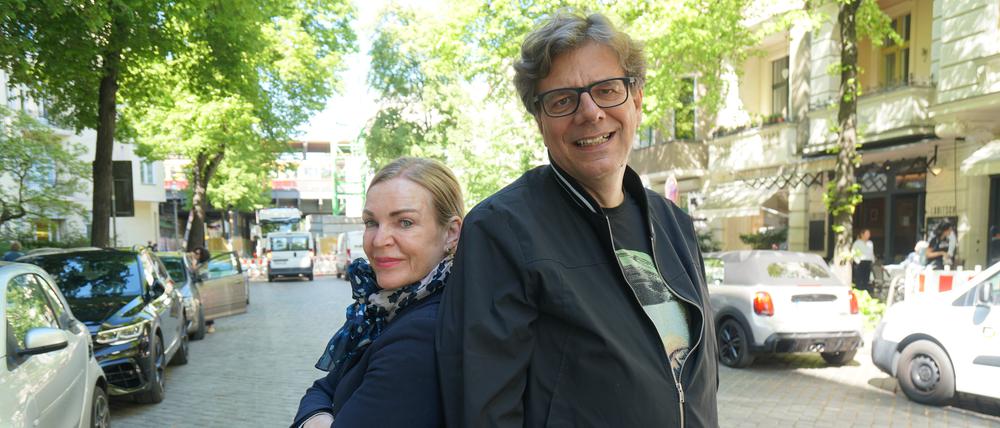 Frieda Vogel und Roland Prejawa haben den Verein „Freunde der Bleibtreustraße“ gegründet.