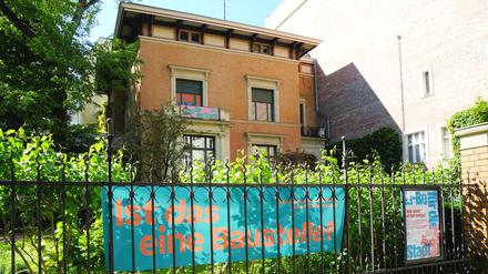 Das Literaturhaus Berlin an der Fasanenstraße in Charlottenburg wird saniert.