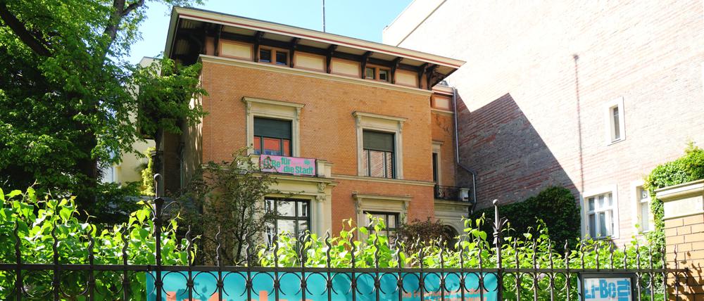 Das Literaturhaus Berlin an der Fasanenstraße in Charlottenburg wird saniert.