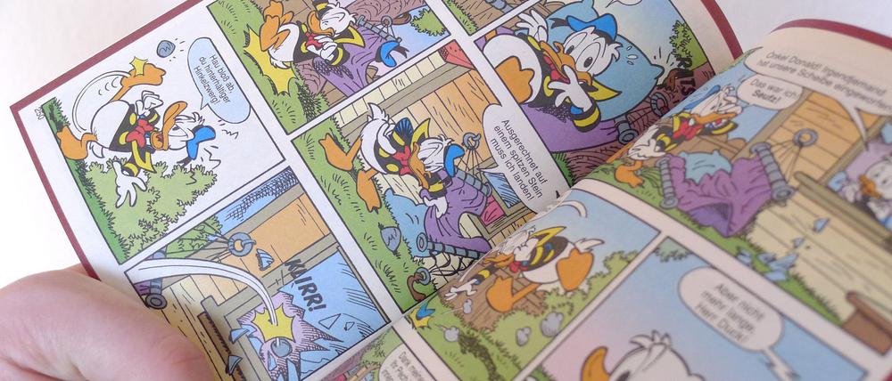 Comics mit Donald Duck soll es jetzt auch in Leichter Sprache geben. (Archivbild)