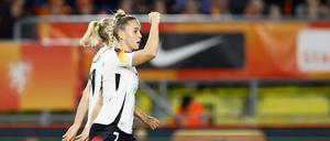 Giulia Gwinn dürfte das deutsche Team als Kapitänin aufs Feld führen.