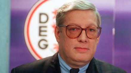 Der frühere DEB-Präsident Rainer Gossmann ist gestorben.