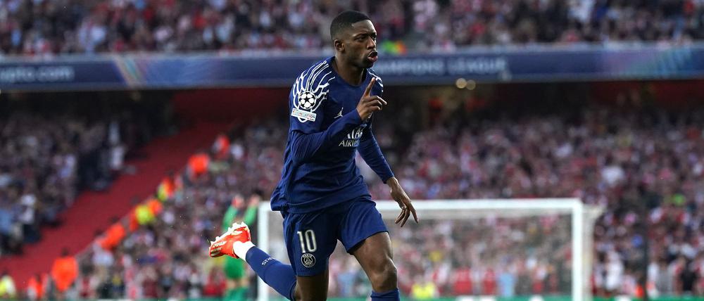 Brachte Paris früh in Führung: Ousmane Dembélé.