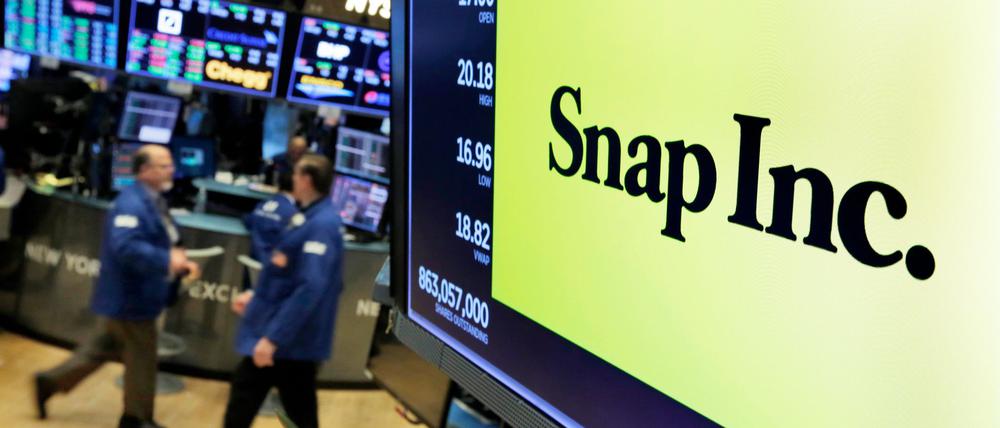 Snap macht die wirtschaftliche Unsicherheit nach dem Zoll-Rundumschlag von Donald Trump zu schaffen. (Archivbild)