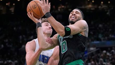 Franz Wagner und die Orlando Magic hatten gegen Jayson Tatum und die Boston Celtics meist das Nachsehen.