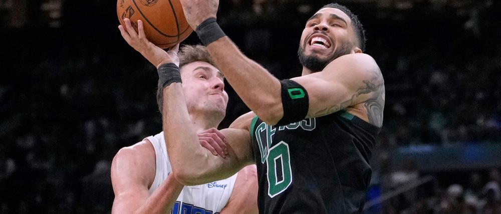 Franz Wagner und die Orlando Magic hatten gegen Jayson Tatum und die Boston Celtics meist das Nachsehen.