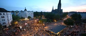 So sah es im vergangenen Jahr bei der „Revolutionären 1. Mai Demonstration“ aus.
