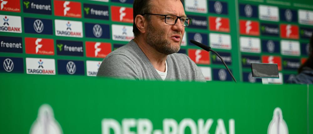 Mit den Werder-Frauen Außenseiter im Pokal-Finale: Thomas Horsch