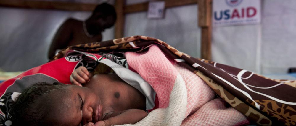 Die Mittel der Behörde USAID werden bisher auch in Afrika wie hier im Sudan eingesetzt.