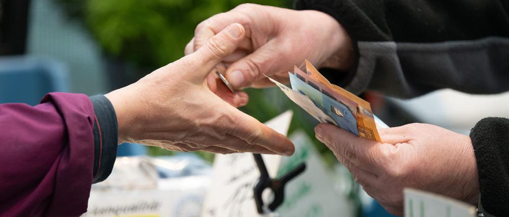 Verbraucher spüren die Inflation im Geldbeutel