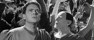 Pakt mit dem Teufel. Will Quadflieg (links) als Titelheld neben Gustaf Gründgens in der legendären „Faust“-Verfilmung von 1960