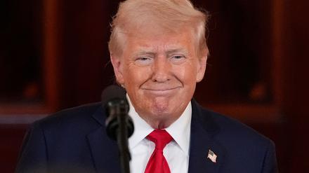 Trump fordert von der Fed Zinssenkungen - bislang vergeblich. (Archivbild)