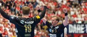 Füchse-Kapitän Max Darj ist sprachlos angesichts der Leistungsexplosion seines Teams. 