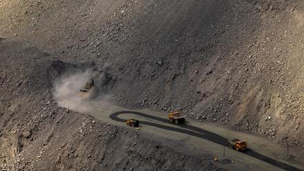 Eisenerz-Mine im ukrainischen Krywyi Rih.