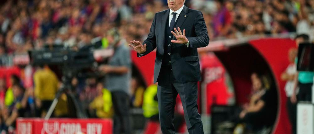 Die Zukunft von Real-Trainer Carlo Ancelotti ist weiter offen.