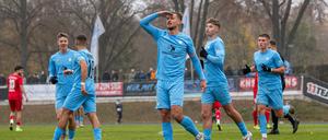 Noch keine Punkte in Sicht. Darum geht es für Viktorias Kapitän Nicolas Hebisch dann am Freitag im Duell mit Hertha 03. 