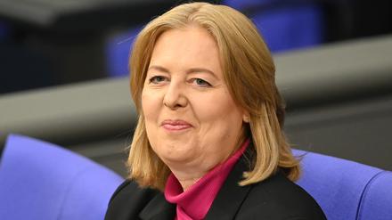 Die damalige Bundestagspräsidentin Bärbel Bas (SPD) leitet die 201. Sitzung des Deutschen Bundestages (Archivfoto).