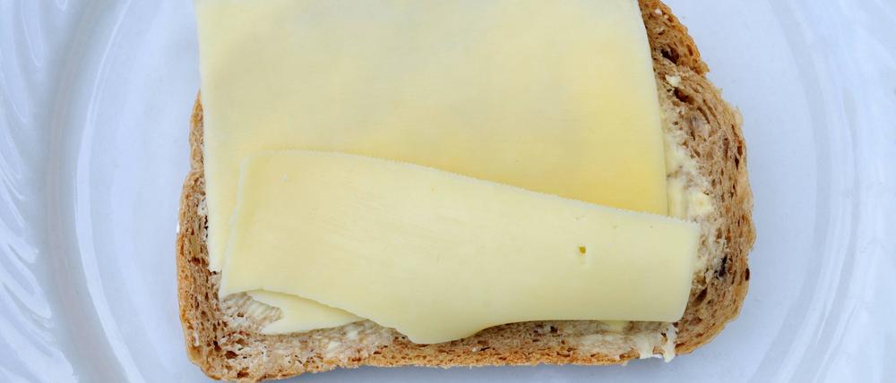 Eine Käsebrot (Symbolbild).