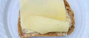 Eine Käsebrot (Symbolbild).