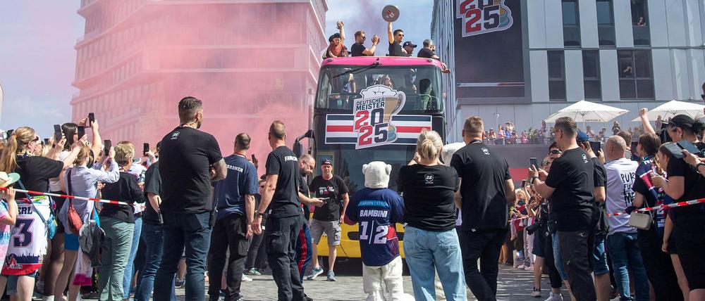 Die Berliner hatten sich am Wochenende den nächsten Titel gesichert.