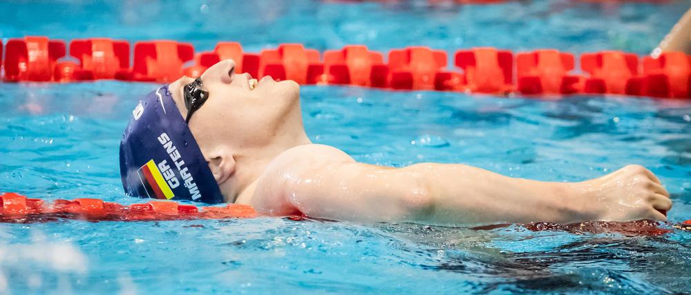 Lukas Märtens verfehlt eigenen Weltrekord nur knapp