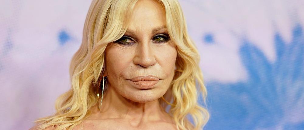 Donatella Versaces Look verzauberte ihre Fans in den sozialen Medien. (Archivbild)