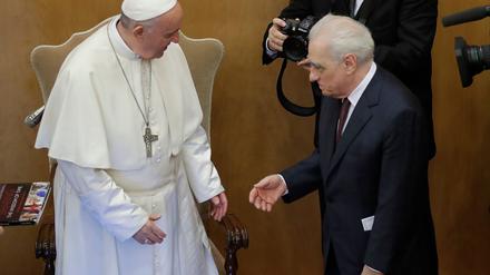 Martin Scorsese produziert eine Doku über ein Herzensprojekt des verstorbenen Papstes Franziskus. (Archivbild) 