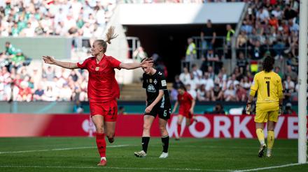 Dreier-Pack im Finale von Köln: Lea Schüller 