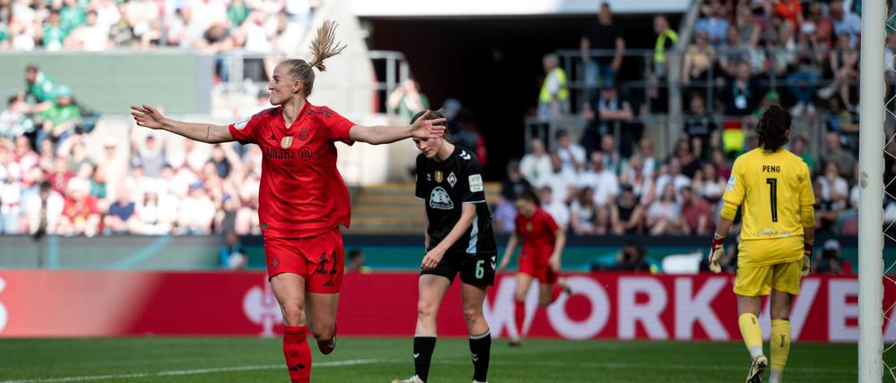Dreier-Pack im Finale von Köln: Lea Schüller 