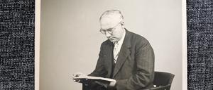 Der Potsdamer Schriftsteller Hans Zappe (1895 bis 1965).