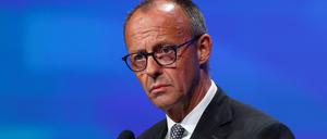 Die persönlichen Werte im Politbarometer für Friedrich Merz (CDU) sind wenig überzeugend.