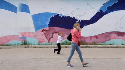 Russland ist auf der ukrainischen Halbinsel Krim allgegenwärtig.