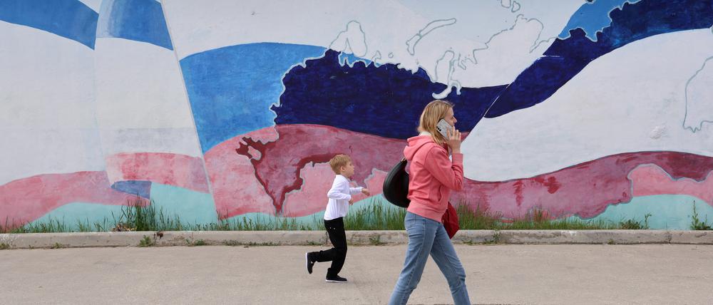 Russland ist auf der ukrainischen Halbinsel Krim allgegenwärtig.