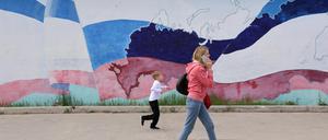 Russland ist auf der ukrainischen Halbinsel Krim allgegenwärtig.