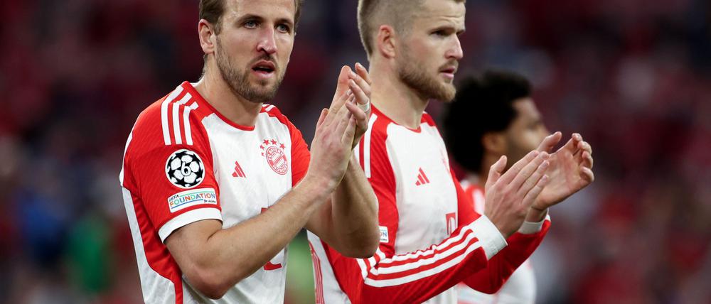 Harry Kane (l) und Eric Dier (r), der die Bayern am Saisonende verlässt. Die beiden Engländer sehnen sich nach dem ersten Titelgewinn in ihrer Profi-Karriere.