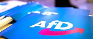 Das Bundesamt für Verfassungsschutz stuft die AfD als gesichert rechtsextremistisch ein. (Symbolbild)