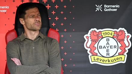 Weiter bei Bayer? Trainer Xabi Alonso gibt zu dem Thema nichts preis.