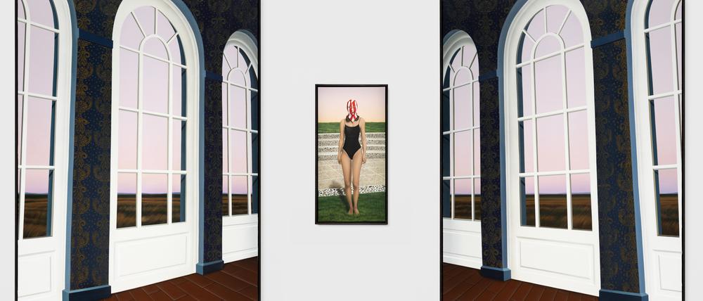 Sun Yitian, Self-portrait, 2025.