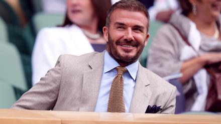 David Beckham ist an seinem 50. Geburtstag für vieles dankbar. (Archivbild)