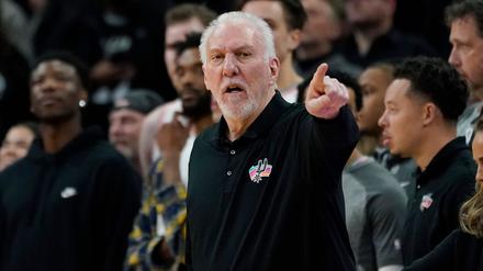 Wechselt die Trainer-Bank mit dem Präsidenten-Stuhl: Gregg Popovich.