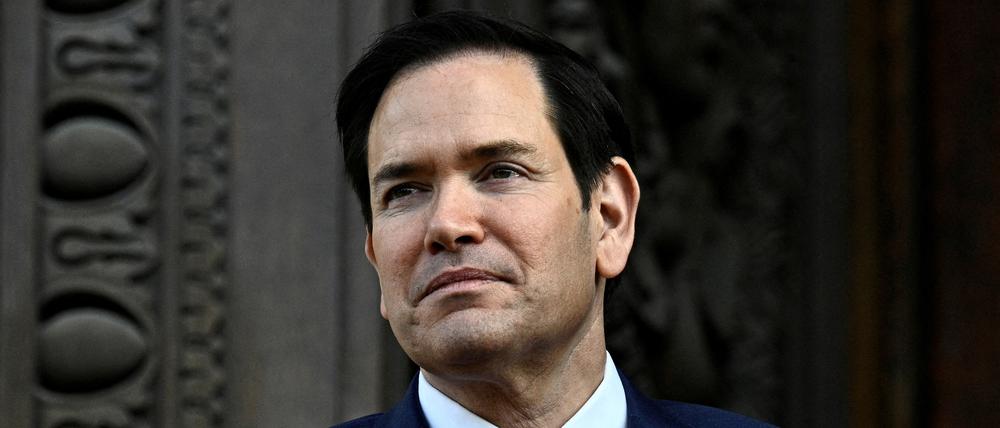 US-Außenminister Marco Rubio (Archivbild)