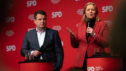 Hubertus Heil und Bärbel Bas