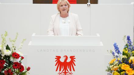 Brandenburgs Landtagspräsidentin Ulrike Liedtke sieht den 80. Jahrestag des Kriegsendes auch als Tag der Versöhnung (Archivbild).